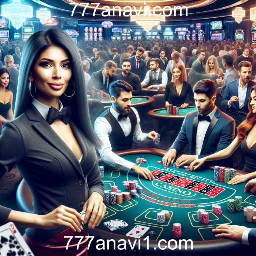 A Experiência Imersiva do Cassino Ao Vivo em 777anavi.com